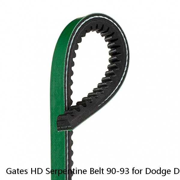 Gates HD Serpentine Belt 90-93 for Dodge D + W Cummins Diesel 5.9L Diesel  