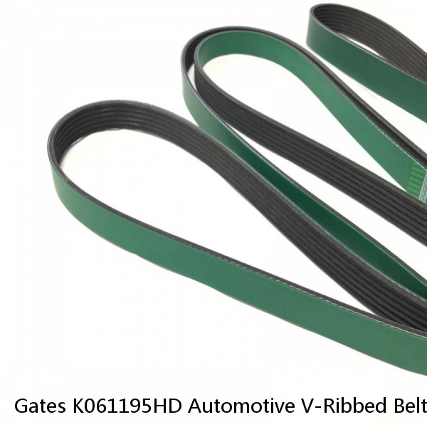 Gates K061195HD Automotive V-Ribbed Belt (Heavy Duty)