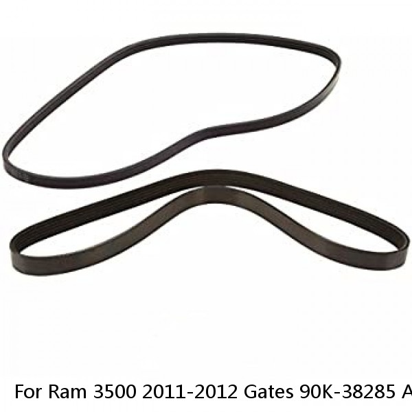 For Ram 3500 2011-2012 Gates 90K-38285 Accessory Belt Drive Kit