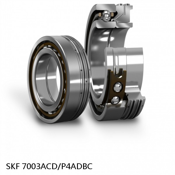 7003ACD/P4ADBC SKF Super Precision,Super Precision Bearings,Super Precision Angular Contact,7000 Series,25 Degree Contact Angle #1 small image