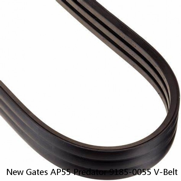 New Gates AP55 Predator 9185-0055 V-Belt Lot Of 2 Belts Free Shipping #1 small image