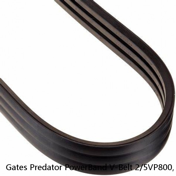 Gates Predator PowerBand V-Belt 2/5VP800, 2 Groove, 5V Belt, Smooth, 80" Length  #1 small image