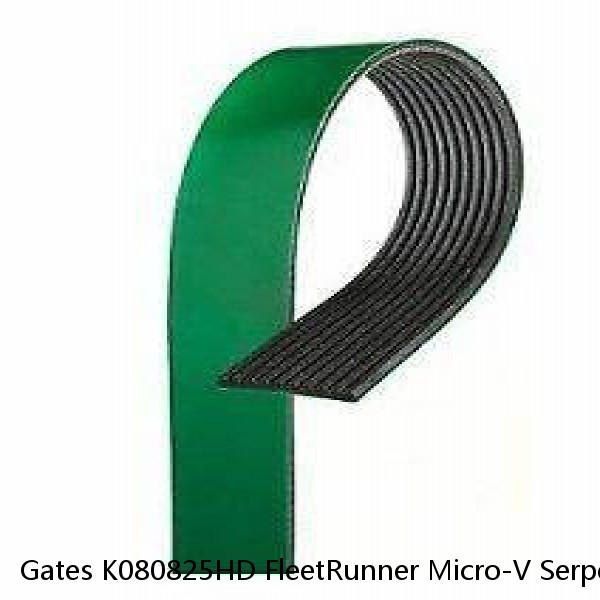 Gates K080825HD FleetRunner Micro-V Serpentine Drive Belt