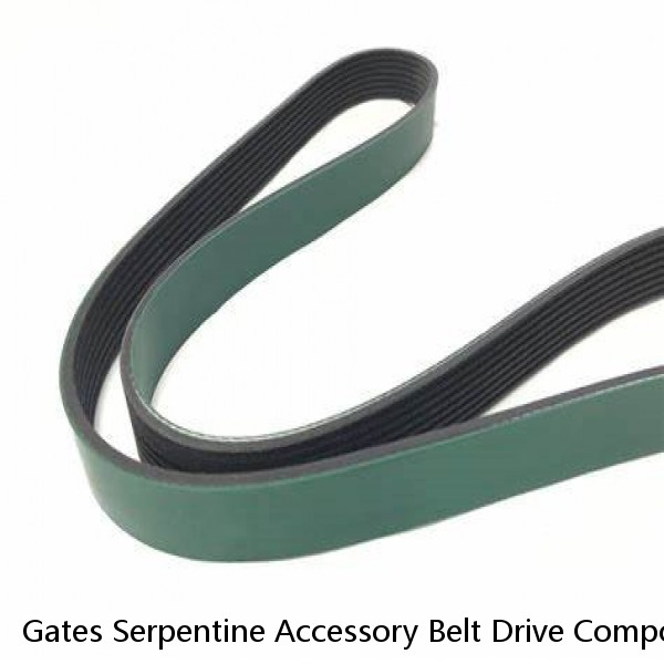 Gates Serpentine Accessory Belt Drive Component Kit FleetRunner HD for DD15 DD16 #1 small image