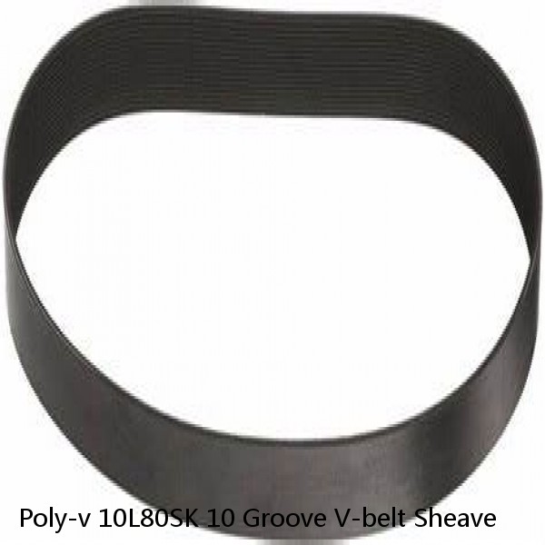 Poly-v 10L80SK 10 Groove V-belt Sheave #1 small image