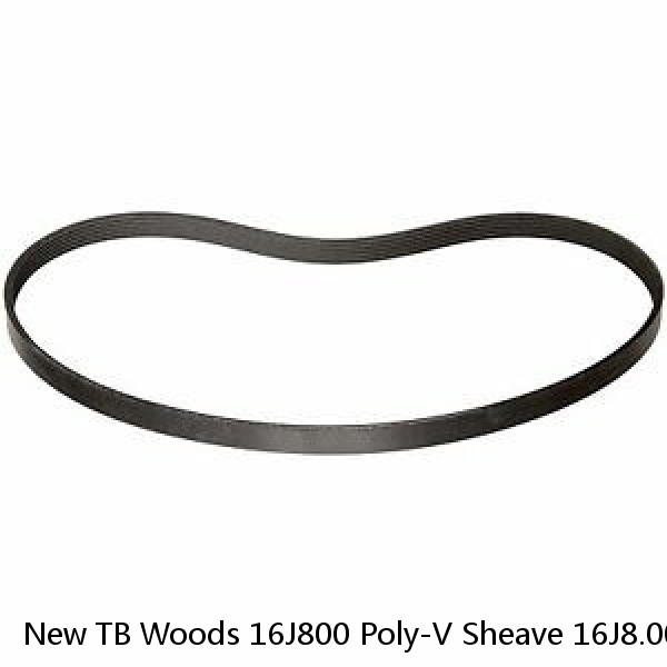 New TB Woods 16J800 Poly-V Sheave 16J8.00-SK #1 image